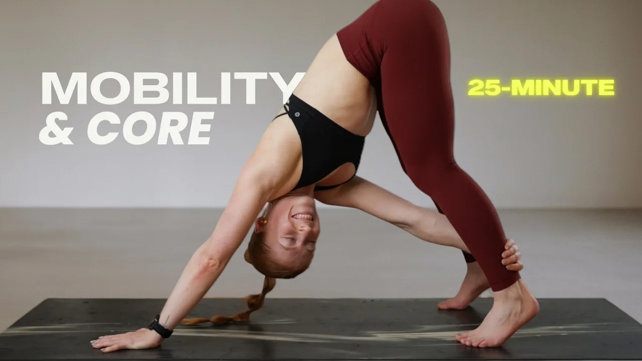 25 Min. Mobility x Core Workout | No Equipment, No Repeats