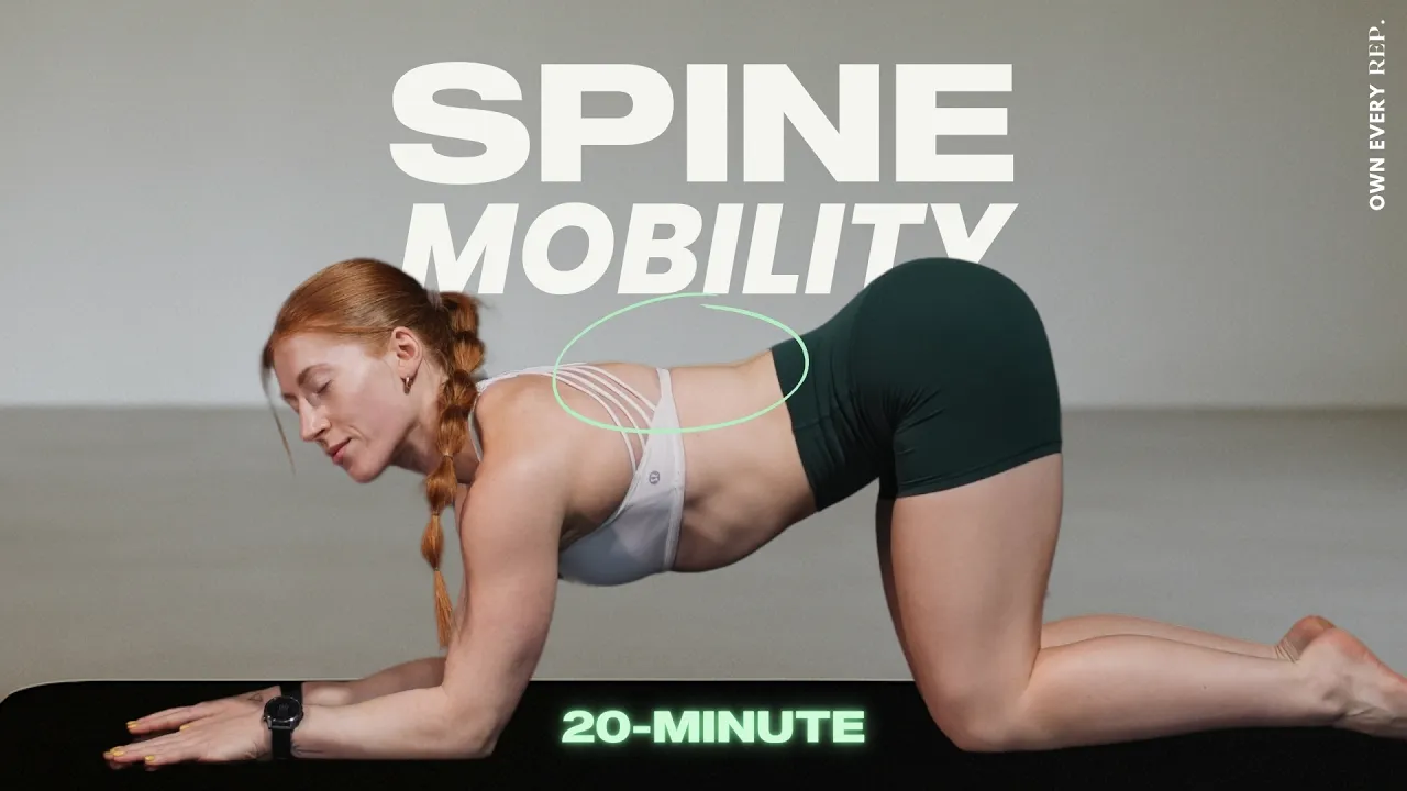 20 Min. Spinal Mobility & Back Stretches | Upper, Mid & Lowe
