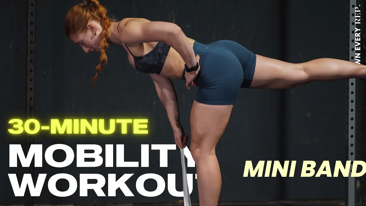 30 Min. Mobility Workout w/ Mini Band | Full Body, Intermedi