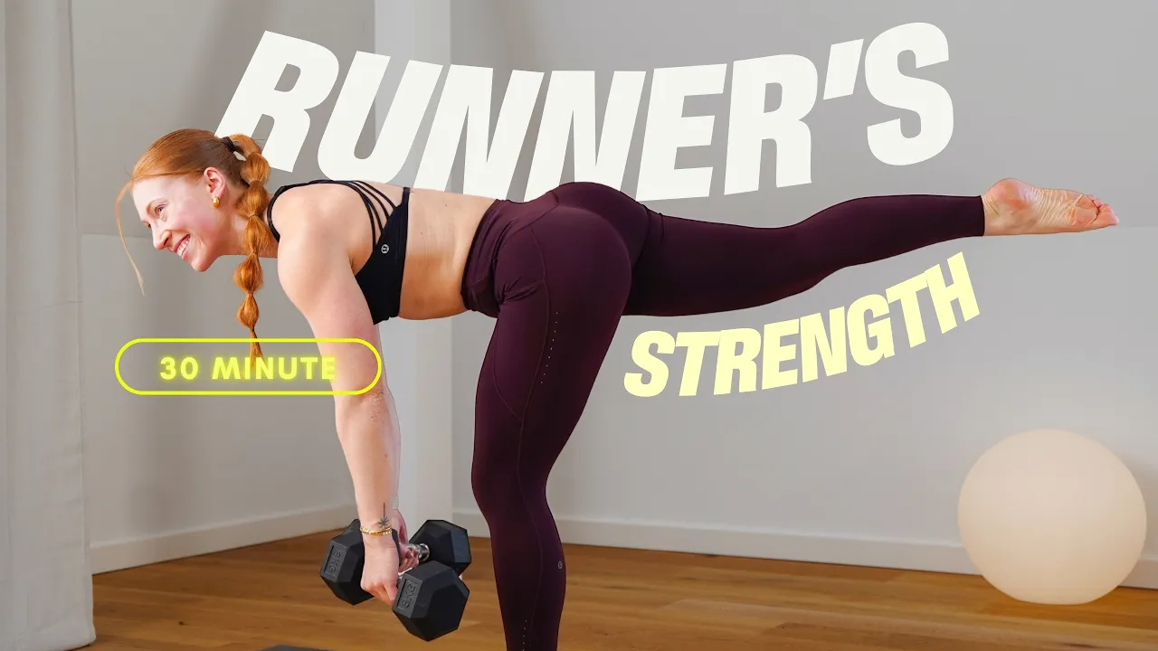 Runner’s Strength Routine That Actually Works (30 Min. with 