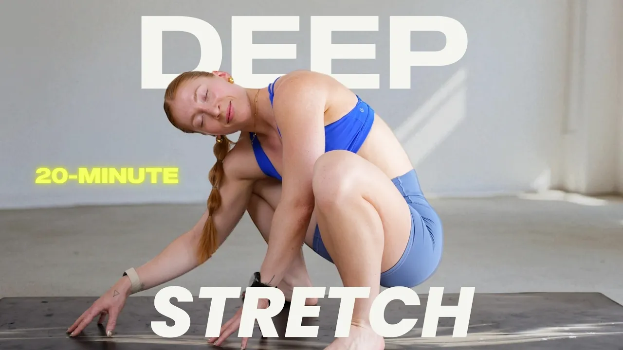 20 Min. Deep Full Body Stretch — Recovery